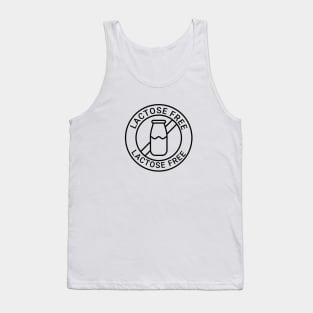 Lactose Free sign Tank Top